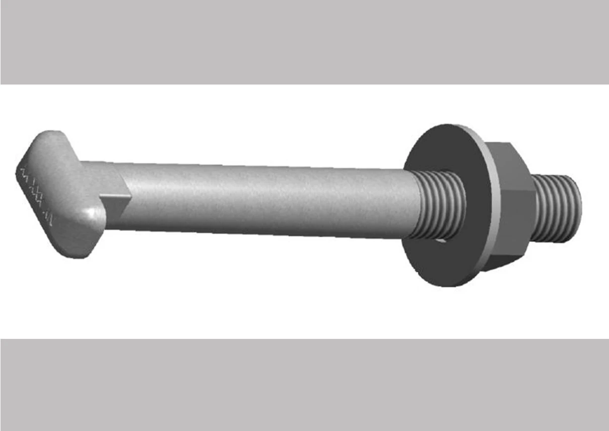 PERNO SL GALVANIZADO PARA FIJACIONES EN DURMIENTE DE CONCRETO